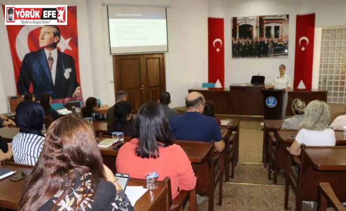 Nazilli Belediyesi personeline Resmi Yazışmalar Eğitimi verildi