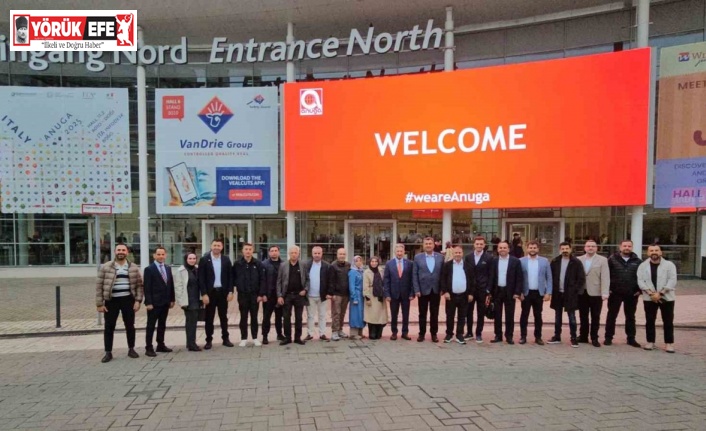 Nazilli Ticaret Odası üyeleri ANUGA Fuarı’nda