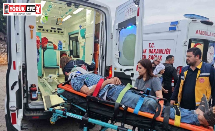 Nazilli’de kamyonet uçuruma yuvarlandı: 3 yaralı
