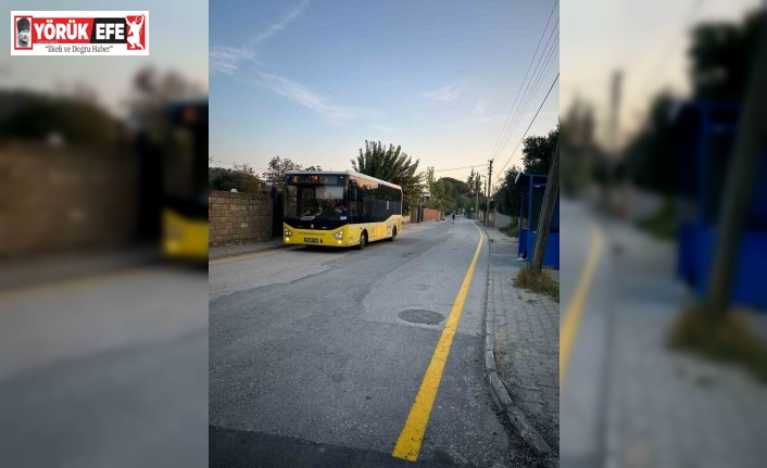 Neşetiye Mahallesine halk otobüsü seferleri başladı