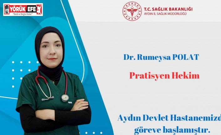 Pratisyen Hekim Aydın, Devlet Hastanesi’nde göreve başladı