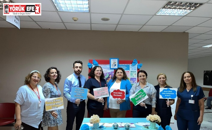 Söke Fehime Faik Kocagöz Devlet Hastanesi’nde Emzirme Haftası etkinliği