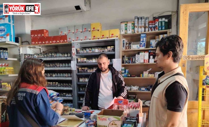 Söke’de gıda satış ve tüketim yerleri denetlendi