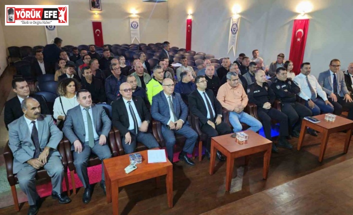 Sultanhisar’da "genel tarım sayımı eksik parseller" konulu toplantı yapıldı