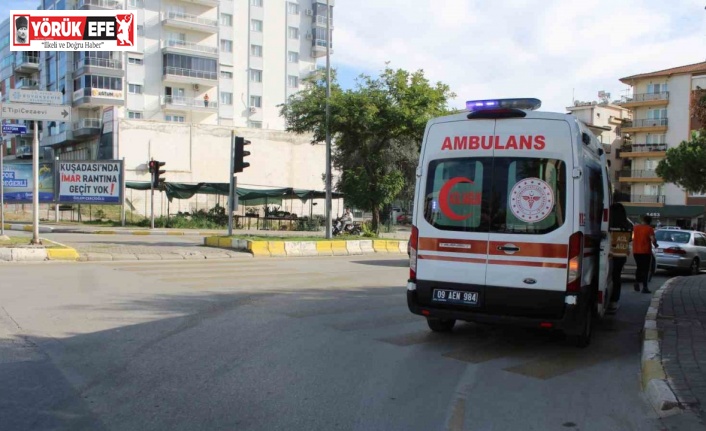 Ticari araç ile motosiklet çarpıştı: 1 yaralı