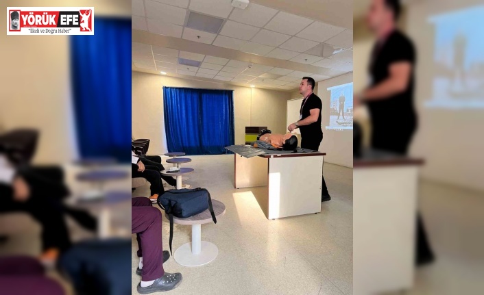 ADÜ Hastanesi personeline Temel Yaşam Desteği eğitimi verildi