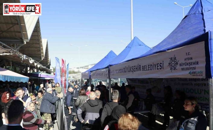 Aydın Büyükşehir Belediyesi binlerce kışlık fideyi Kuşadalılar ile buluşturdu