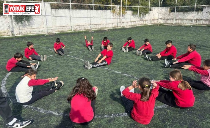 Aydın’da çocuklar güne sporla başlıyor