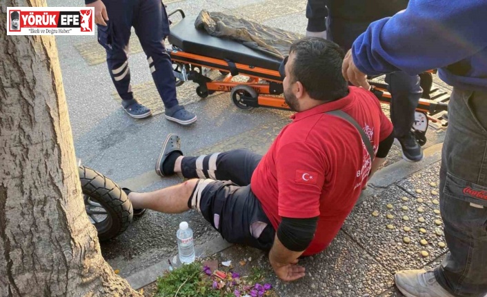 Aydın’da görünmez kaza: 1 yaralı