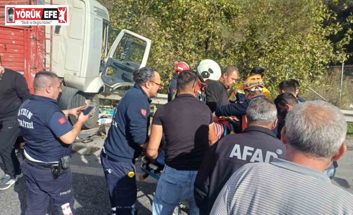 Aydın’da trafik kazası: 1 yaralı