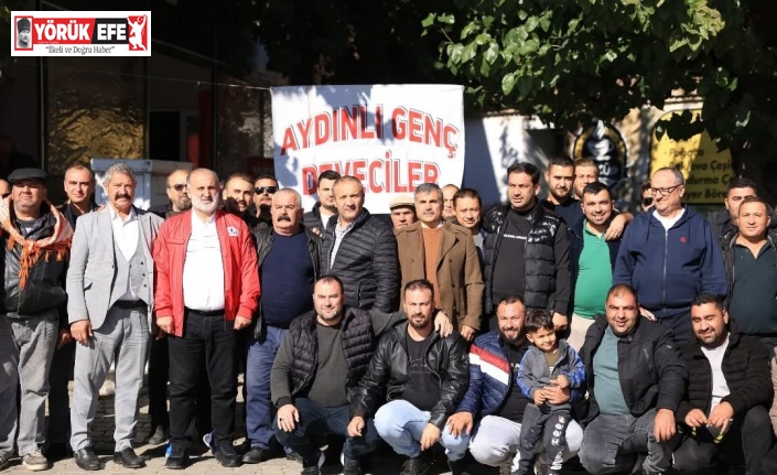 Aydınlı deveciler havut hayrında bir araya geldi