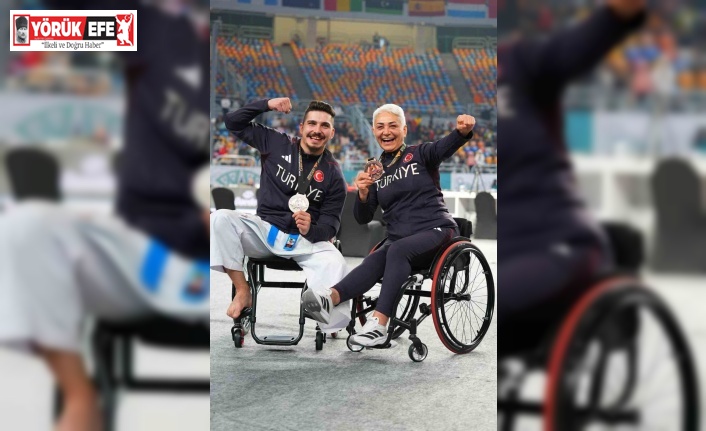 Aydınlı milli sporcu Uslu gümüş madalyanın sahibi oldu