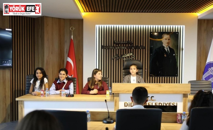 Didim Belediyesi Çocuk Meclisi Kasım toplantısında bir araya geldi