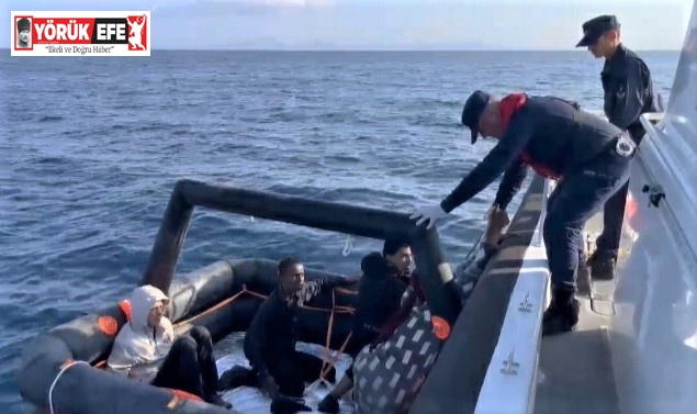 Didim’de 4 düzensiz göçmen kurtarıldı