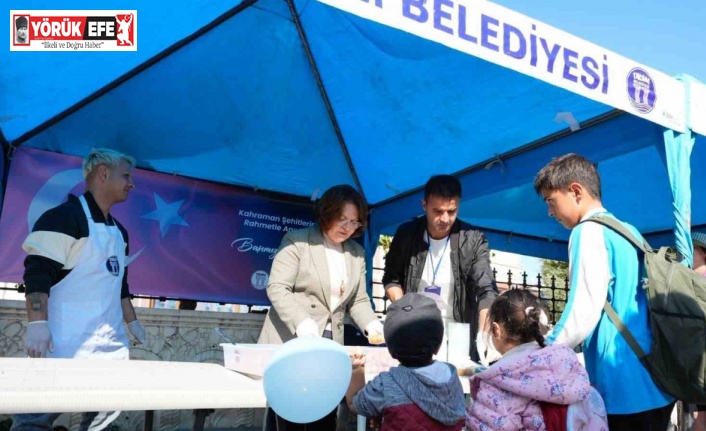 Didim’de şehitler için lokma hayrı düzenlendi