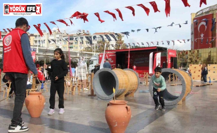 Geleneksel Oyun Tırı Aydınlılarla buluştu