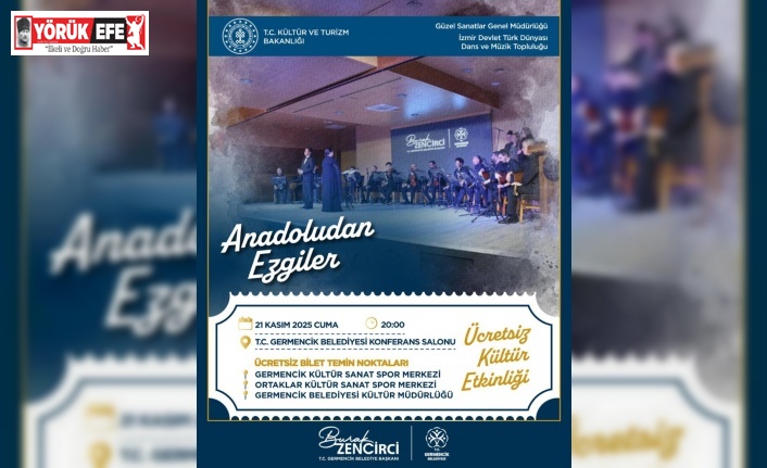 Germencik Belediyesi’nden "Anadolu’dan Ezgiler" gecesi