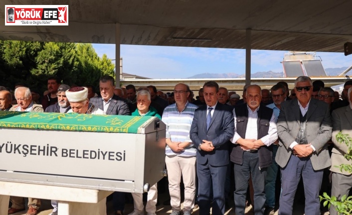 Hayatını kaybeden başkan son yolculuğuna uğurlandı