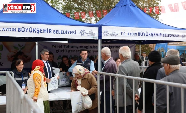Karacasu’da Ata tohumları vatandaşlarla buluşturuldu