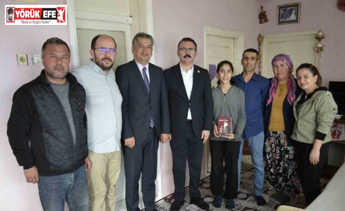 Kaymakam Ateş, öğrencilerin misafiri oldu