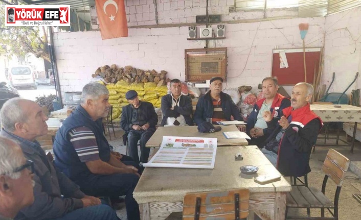 Koçarlı’da üreticilerle şap hastalığı ve tarımsal desteklemeler görüşüldü