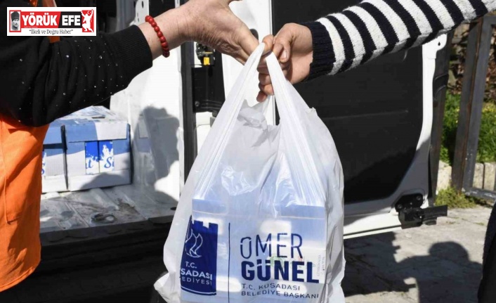 Kuşadası’nda çocukların gelişimi için periyodik süt dağıtımı devam ediyor