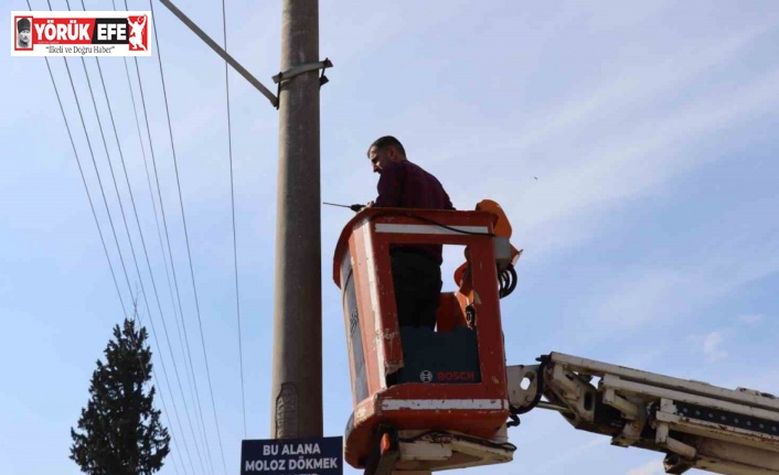 Nazilli Belediyesi’nden kaçak moloz dökümüne karşı kararlı adım