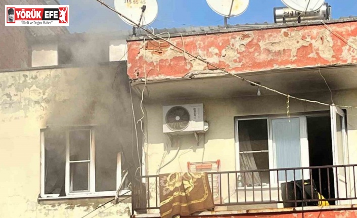Nazilli’de ev yangını: 1 ölü, 3 yaralı