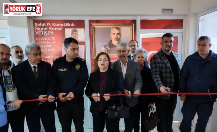 Şehit Binbaşı Yetişen’in adı Mursallı’da kurulan kütüphanede yaşayacak