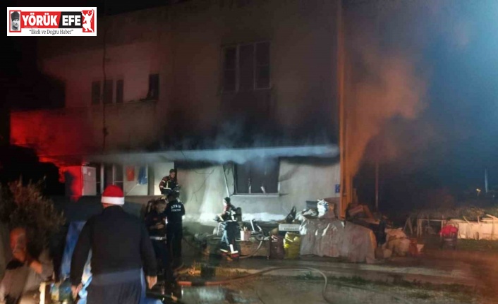 Sobadan çıkan yangında 1 kişi yaralandı