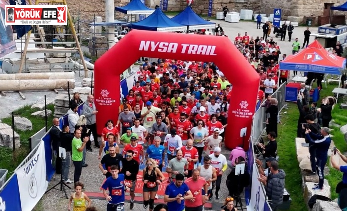 Sporseverler Nysa Antik Kenti’nde buluştu