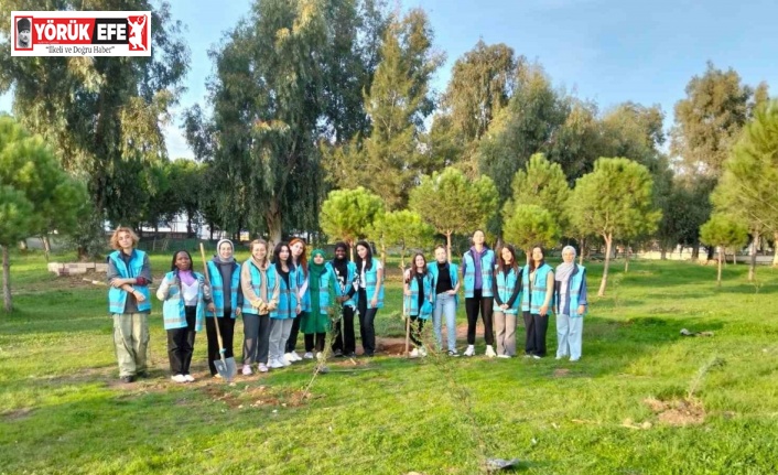 Üniversite öğrencileri yaşadıkları yurtları güzelleştirdi