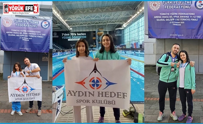 Aydınlı Genç Yüzücüler Türkiye Finallerinde Tarihi Başarıya İmza Attı