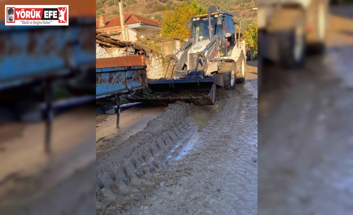 Bozdoğan Belediyesi’nden yağmur sonrası müdahale