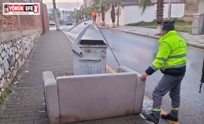 Germencik’te temizlik ve bakım seferberliği