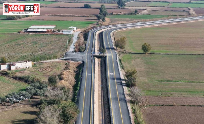 İncirliova ile Aydın Şehir Hastanesi arasında yol yapım çalışmaları tamamlandı