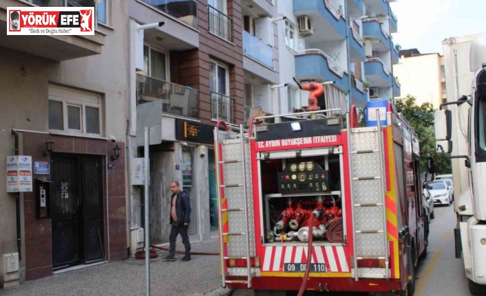 Klimadan çıkan yangın kısa sürede söndürüldü