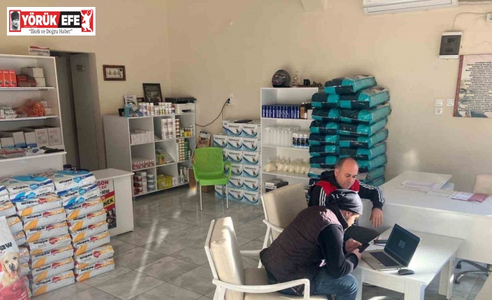Kuyucak’ta veteriner klinikleri denetlendi