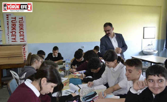 Sultanhisar Kaymakamı Ateş, öğrencilerle bir araya geldi