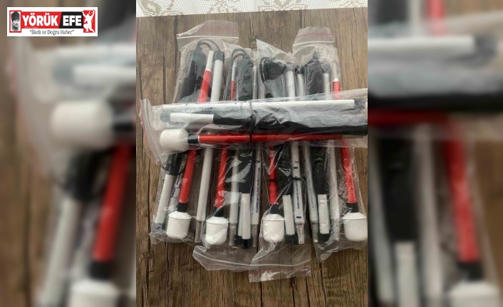 Yeni doğan bebek adına yapılan ’Beyaz Baston’ bağışı yürekleri ısıttı