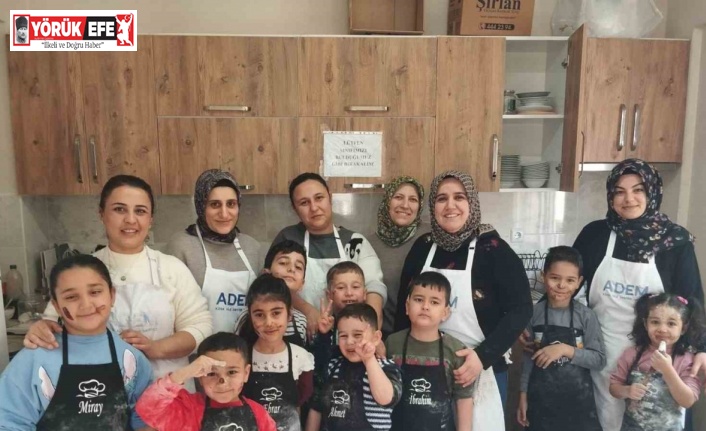 Köşk Halk Eğitim Merkezi’nde ’Anne-Çocuk Mutfak Atölyesi’ etkinlikleri düzenlendi