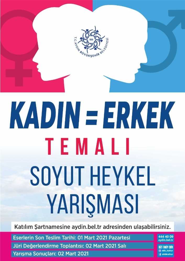 Aydın Büyükşehir Belediyesi, Heykel Sanatıyla Kadın Erkek Eşitliğini Anlatacak 