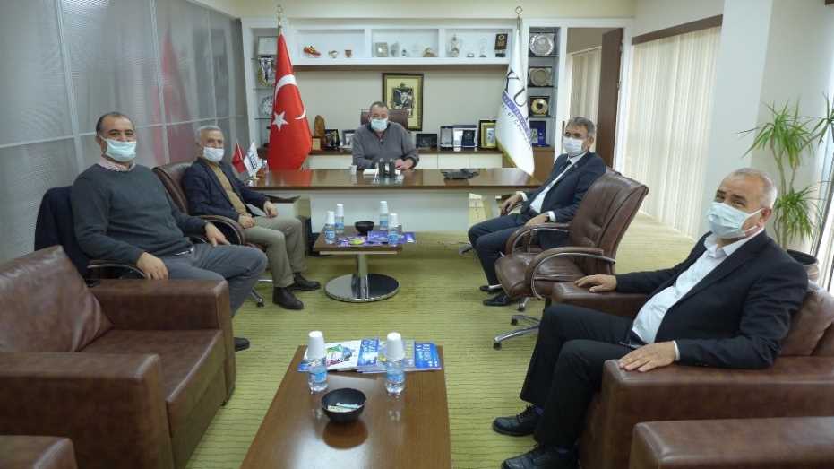 Aydın İl Tarım Ve Orman Müdürlüğü Yetkilileri Kuto Başkanı Akdoğan İle Görüştü 