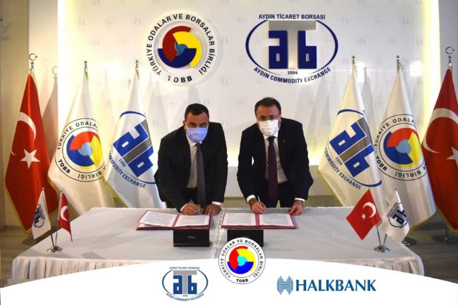 Aydın Ticaret Borsası Ve Halk Bank Arasında Finansman Anlaşması İmzalandı 