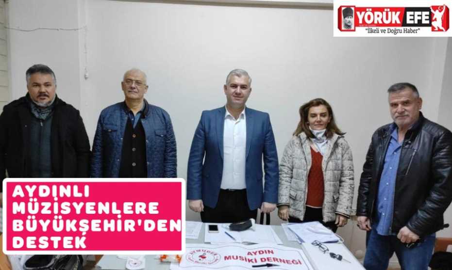 AYDINLI MÜZİSYENLERE BÜYÜKŞEHİR'DEN DESTEK