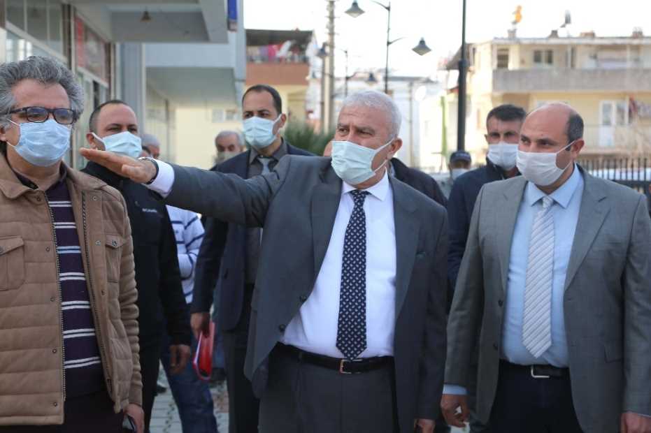 Başkan Atay Cemevi’Nde İncelemelerde Bulundu 