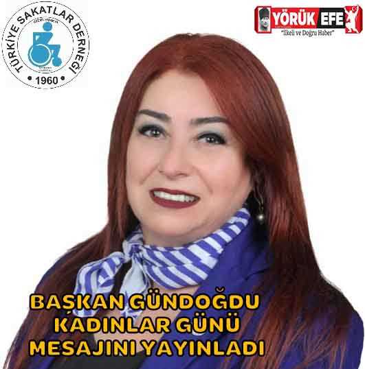 BAŞKAN GÜNDOĞDU KADINLAR GÜNÜ MESAJINI YAYINLADI