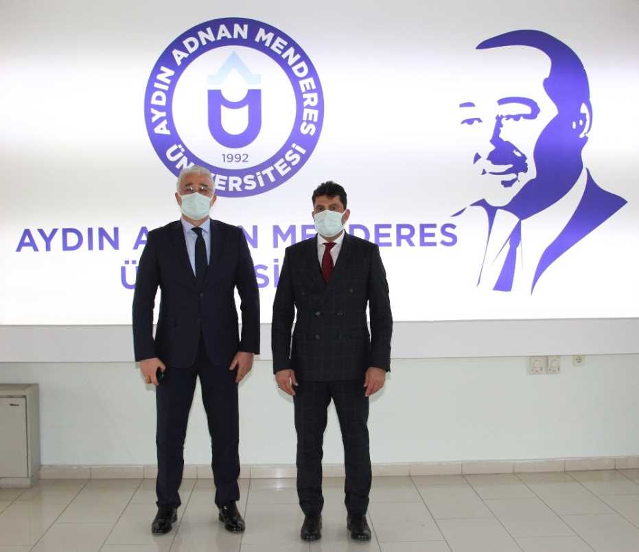 İl Emniyet Müdürü Ekici, Adü Rektörümü Aldemir İle Görüştü