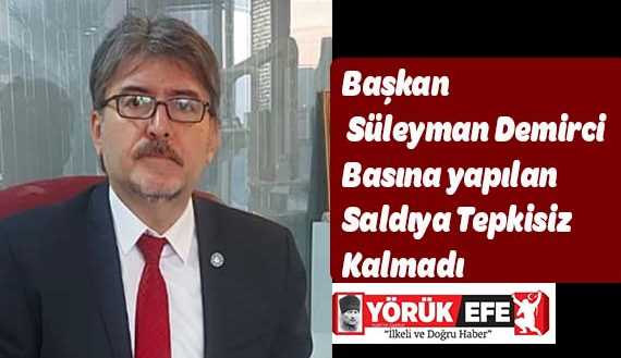 İYİ PARTİ AYDIN İL BAŞKANI BASINA YAPILAN SALDIRIYI KINADI