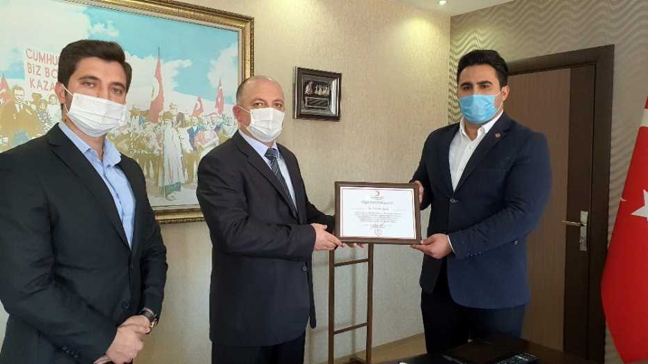Kızılay, Rekor Bağış İçin Kaymakam Ülkü’Yle Görüştü
